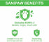 Protex PawZ SaniPaw Odor Eliminating Dog Paw Wipes (60 Wipes) - Cleansing Grooming Wipes, Safe Lickable Ingredients