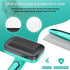 Self-Cleaning Slicker Brush for Dogs & Cats, Safe Painless Bristles, Grooming Set with Free Pet Comb + Nail Clippers