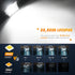 2PCS 4 Inch Sailboat Nilight Marine LED Light Pods Navigation Lights White Spot Flood Combo Ponton Boat Deck Dock