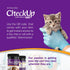 CheckUp Cat and Dog UTI Urine Test Strips, 3 Parameters CheckUp in 1 - pH, Nitrite and Leukocytes Levels x50