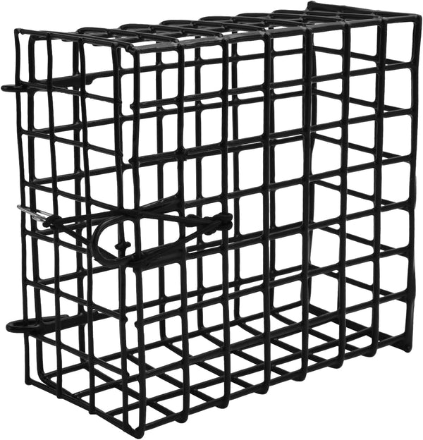 Vinyl-Coated Wire Crab Bait Cages for Heavy Duty Crab Trap Pot, Cage