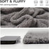 Luciphia Premium Fleece Dog Puppy Blanket, Soft Pet Sherpa Calming Cat Blanket Throw for Small Medium Dog Cat (Grey,
