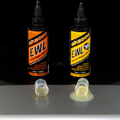 2000 Pack, Set 4 oz 1 oz 100% Slip EWL (Extreme Weapons Lubricant) Buddy of & Squeeze Bottle with Needle Tip