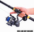 Sougayilang Telescopic Fishing Rod - 24 Ton Carbon Fiber Ultralight Pole with CNC Reel Seat