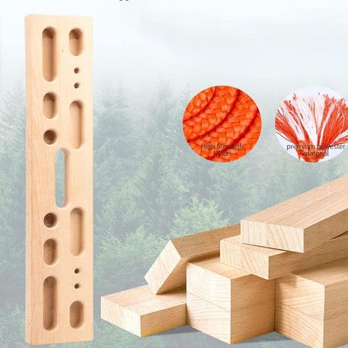 Generic Climbing Board, Portable Holding Positions, Finger Trainer with Edge Depths, Fitness Training Guard