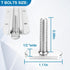 T Bolts for Kayak Track/Rail, Kayak Track Mount Accessories Screws 1 Inch Long, Nuts 1/2 Inch Wide, Kayak Hardware T-Slot Bolts 6 Pack