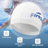Firesara Fabric Swim Cap, High Elasticity Swimming Cap for Long Short Hair, One Size for Women Kids
