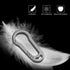 Titanium Carabiner Key Chain Clip for Keys, Heavy Duty Organizer for Men and Women