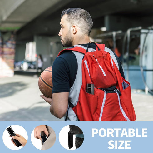 Pumteck MY01 Electric Ball Pump, Inflation & Deflation, Accurate Pressure Gauge, 4 Preset Modes, Automatic Pump for