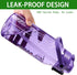 Motivational Half Gallon/64oz Water Bottle - Leak-Proof Tritan Jug with Straw & Time Marker for Fitness