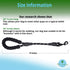 STJ Company Short Training Traffic Leash for Dogs, 18 Inch Rock Climbing Rope with Swivel Metal Snap-Bolt