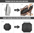G4Free 54 Inch Large Golf Umbrella, Automatic Square 3 Folding Windproof Compact Travel Rain Umbrella