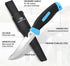 Mossy Oak Fishing Knife & Bait Knife, 4" Fillet Knife with Protective Sheath, Razor Sharp Stainless Steel Blade