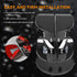 2-in-1 IP67 Boat Navigation Lights, Integrated Split Red and Green LED Bow Lights, Waterproof Navigation Lights Boat