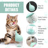 Mzario 2 Bottle(20ml) Pcs Kitten Bottle, Puppy Bottles for Nursing, Leak-Proof Squeezable Pet Feeding