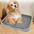 Fockety Dog Potty Tray, Mesh Training Toilet Potty Tray Removable Stable Structure Dog Training Toilet Potty Training