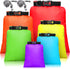 Waterproof Dry Bag Set, 15L+8L+5L+4L+3L+2L Lightweight Sacks with Long Adjustable Shoulder Strap for Kayaking, Rafting,
