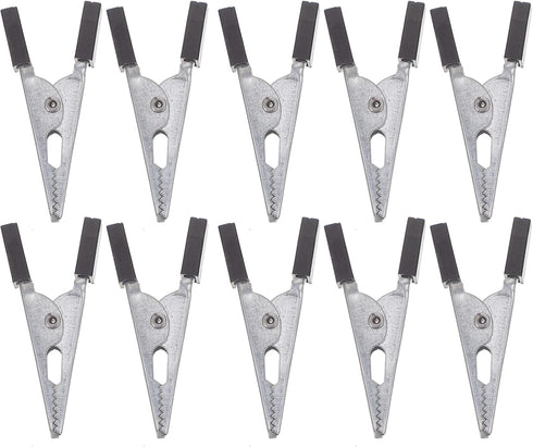 TEHAUX Parakeet Food Cage Metal Hook Clip - Bird Cage Locks, Anti-escape Clips, 20pcs Accessories