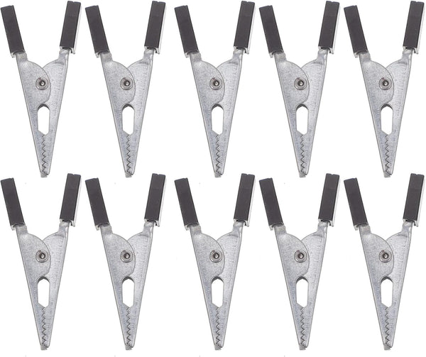 TEHAUX Parakeet Food Cage Metal Hook Clip - Bird Cage Locks, Anti-escape Clips, 20pcs Accessories