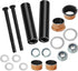 Golf Cart Spindle Bushings Kit for EZGO TXT/PDS 2001-UP Gas & Electric, Includes Spindle, King Pin Tubes, Copper Sleeves