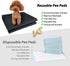 DOPLUSDO 34"x36" Washable Pee Pads for Dogs Reusable Puppy Pad Pet Training Pads, Waterproof Mat Non-Slip, Dog Pee Pad