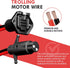 Trolling Motor Plug, 12V 24V 8 Gauge 2 Wire Receptacle Compatible with Minn Kota, Quick Connect Socket