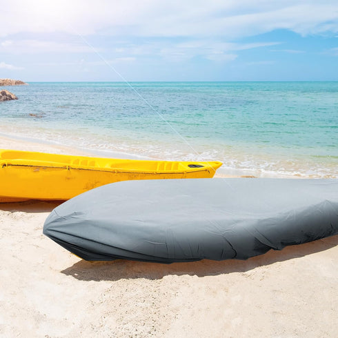 Kohree 420D Kayak Cover - Waterproof Heavy Duty UV Protection for Outdoor Storage, 10.2-11.5ft / 11.8-13.1ft