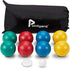 Pointyard 84mm Bocce Ball Set, Outdoor Games for Adults and Family, Backyard