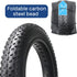 Hycline Fat Bike Replacement Tire: 20x4.0/26x4.0 Inch Puncture Resistant Folding MTB Tires for All Terrain