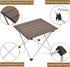 Grope Portable Camping Table with Aluminum Table Top, Folding Beach Table Easy to Carry, Prefect for Outdoor, Picnic