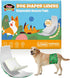 Dono Dog Diaper Liners for Male and Female Dogs, Super Absorbent Booster