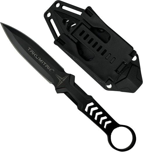 Hunting Survival Knife | 9" Full Tang Fixed Blade Knives Camping Gear with Extra Set of FRN Sheath