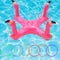 Voiiake Pool Floats Toys Games Set, Inflatable Cross Ring Toss Game Toy with 6pcs Rings for Family, Kids, Adults,
