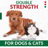 Cranberry D-Mannose for Dogs and Cats - Urinary Tract Infection Support, Double Strength Tablet, 60 Count