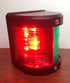 Pactrade Marine Boat Pontoon LED Navigation Light, Black ABS Plastic Housing, Waterproof IP:66, Combo Green and Red Bow