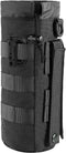 FRTKK Tactical MOLLE Water Bottle Pouch, Drawstring Open Top & Mesh Bottom, Military Water Bottle Holder