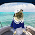 NAMSAN Pet Sailor Costume for Cats & Small Dogs - Cat Halloween Costumes, Navy Outfit with Hat