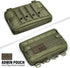 WYNEX Tactical Admin Molle Pouch, Medical EDC Utility Bag Shell Design Attachment Pouches for Hiking