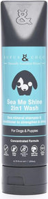 Rufus & Coco Natural Oatmeal Dog Shampoo and Conditioner for Sensitive Skin|