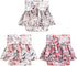 CuteBone Female Dog Diapers with Skirts 3 Pack Reusable Puppy Dresses Pants