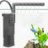 FEDOUR Submersible Internal Aquarium Filter with Water Pump for Fish Tank up to 35 Gallon (1-10 Gallon)