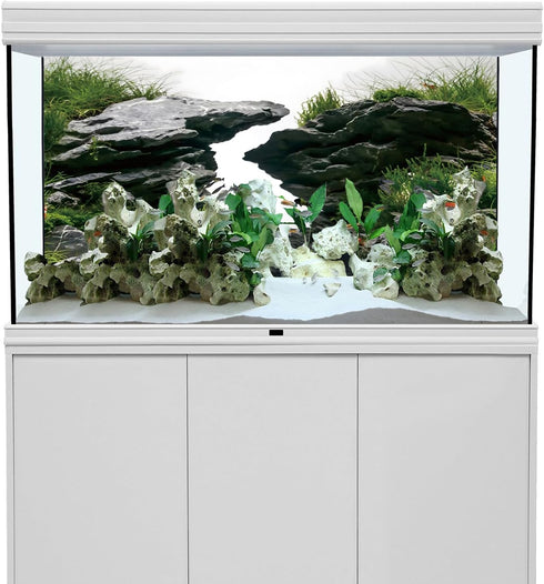 AWERT 30x18 inches Viewing Stone Fish Tank Background, River Bed & Lake Aquarium Vinyl Background.