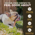 6" 10 Bully Bunches All Natural Standard Braided Bully Sticks - Odour Free, Rawhide Free, Chemical Free - Safe, Long