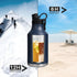 Insulated Water Bottle with Straw Lid, 64 Oz Double Wall Stainless Steel for Hot and Cold Beverages
