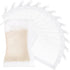 Geiserailie 15 Pieces Aquarium Filter Media Bags 150 µm Fine Mesh Reusable Bags with Zipper for Activated Carbon