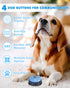Dog Buttons for Communication, 4 Dog Talking Button Set, Speaking Buttons for Cats and Dogs, 30s Voice Recordable Pet Training Buzzer with Waterproof Dog Activity Mat and 24 Scene Stickers