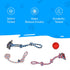 Pacific Pups Large Dog Toys 4 Piece Dog Toy Set for Aggressive Chewers, Dog Tug of War Toys for Large Dogs