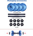 Water Filled Dumbbells Set - Adjustable Portable Travel Weights for Strength Training and Fitness Shaping