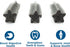 Best Bully Sticks All-Natural Doggie Dental Chews - Star Shaped Beefy Dental Chews, 20 Pack - Promotes Dental Hygiene