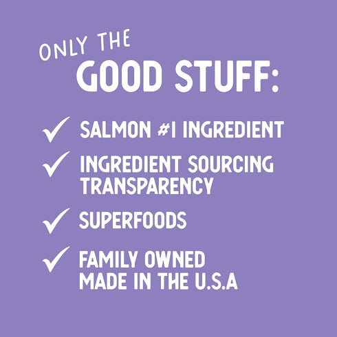 Health Extension Super Bites Freeze-Dried Raw Salmon Recipe, 18 oz, Supports Digestive Health